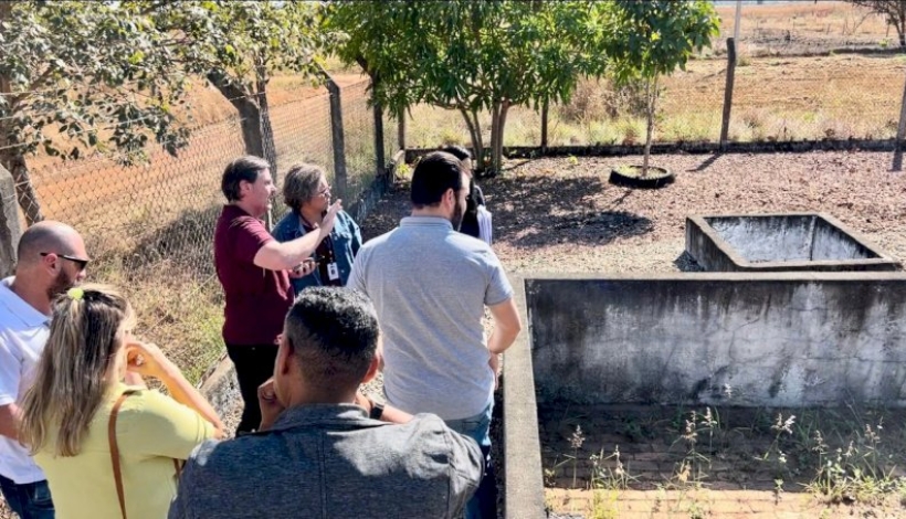SINFRA-MT faz vistoria para autorização de obras na ETA de União do Norte