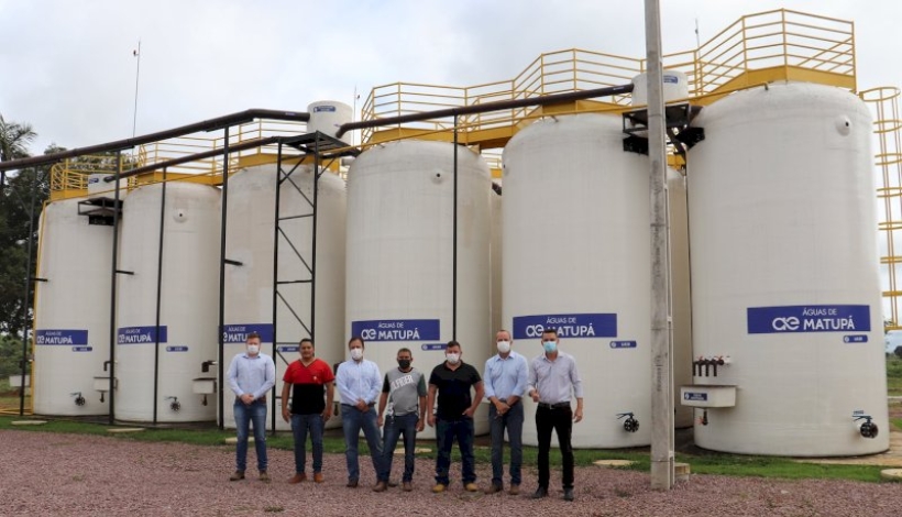 Inaugurada a Estação de Tratamento de Esgoto de Matupá