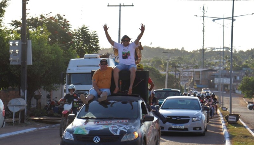 Carreata marca o Dia do Garimpeiro em Peixoto de Azevedo