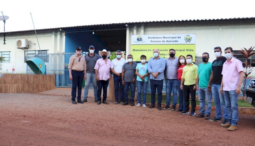 Serão investidos mais R$ 540 mil na Reforma da Escola Vida e Esperança