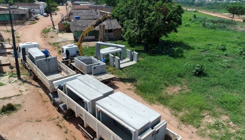 Prefeito anuncia construção de Ponte de Aduelas de Concreto no Córrego das Lavadeiras