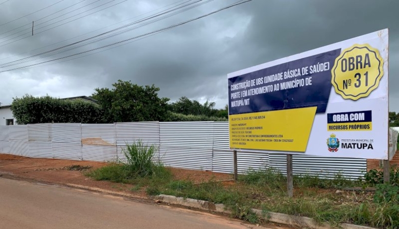 Iniciadas obras do Posto de Saúde do Setor Industrial