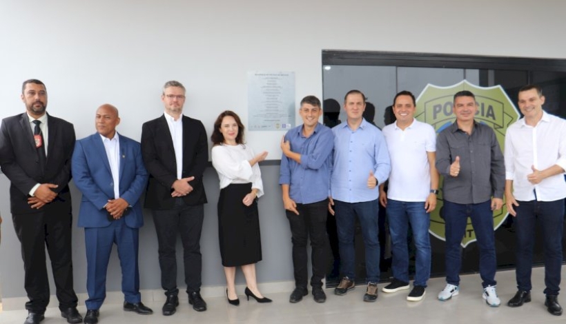 Inaugurado novo prédio da Delegacia de Polícia de Matupá