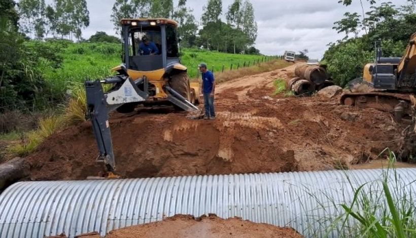 Travessão do Pé Quente recebe infraestrutura em Terra Nova do Norte