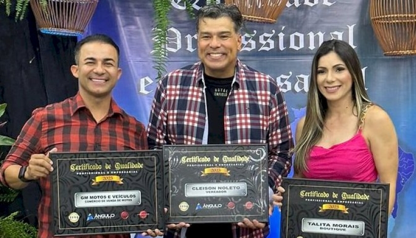 Ângulo Pesquisas aponta Gleison Noleto Vereador mais Atuante de Peixoto