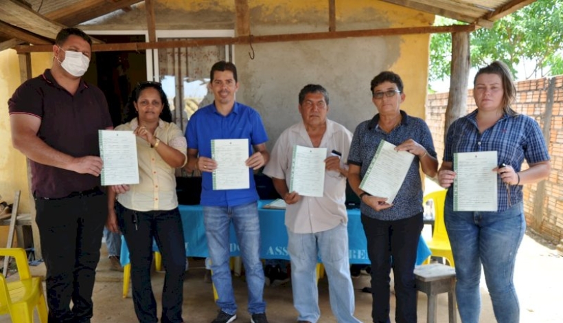 Mais de 100 Títulos Definitivos entregues no PA Cachimbo I e São José União