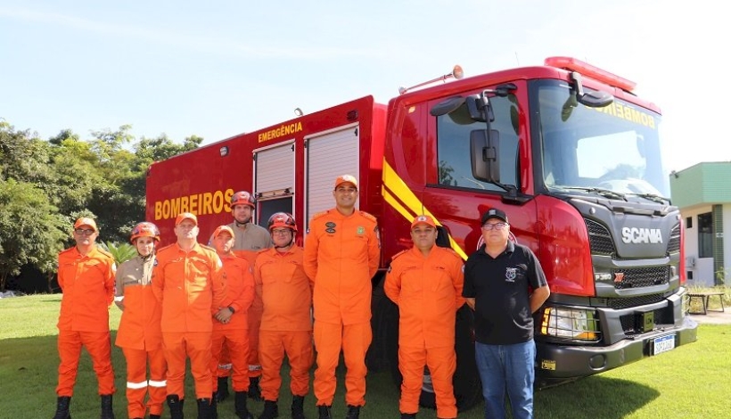 Matupá recebe Caminhão Bombeiro no valor de R$ 2,5 milhões