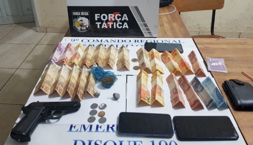 Cinco são detidos por tráfico e uso de entorpecentes