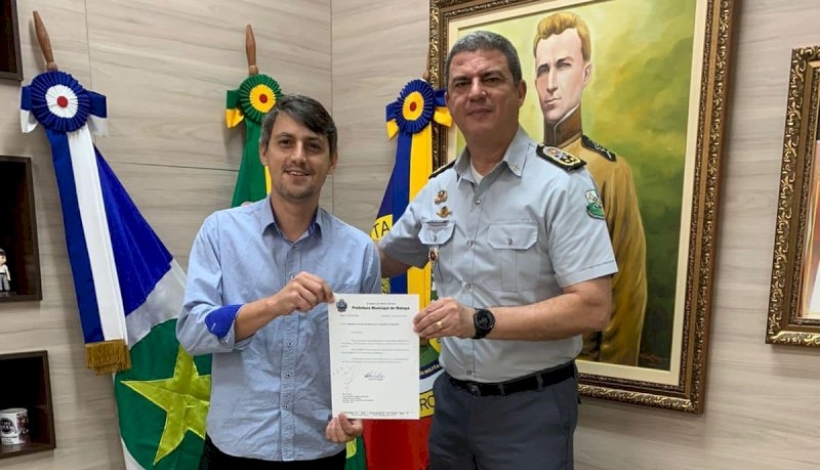 Prefeito de Matupá busca instalação de Escola Militar Tiradentes