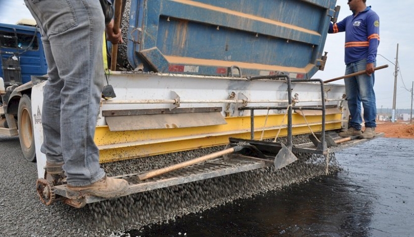 Indicação do Vereador Joranir garante asfalto para o Bairro Aeroporto em Peixoto de Azevedo