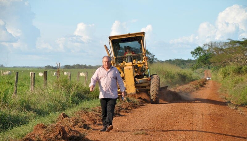 200 Km de estradas da Gleba Liberdade foram recuperadas em Matupá