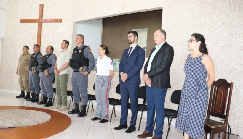 Presidente da COOGAVEPE prestigia troca de comando do CR15