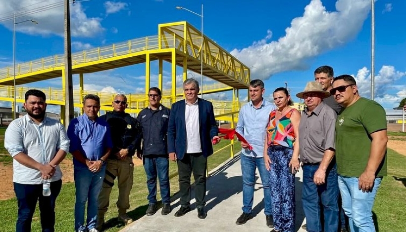 Inaugurada a Passarela Elevada na BR-163 em Matupá