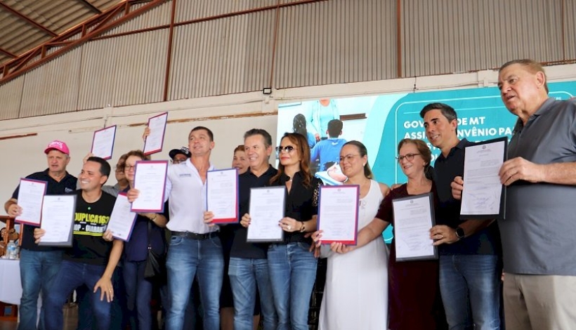 Governador Mauro Mendes autoriza investimentos em Guarantã do Norte