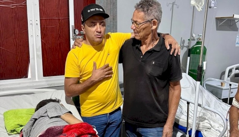 Prefeito e Vice eleitos visitam Hospital Regional de Peixoto