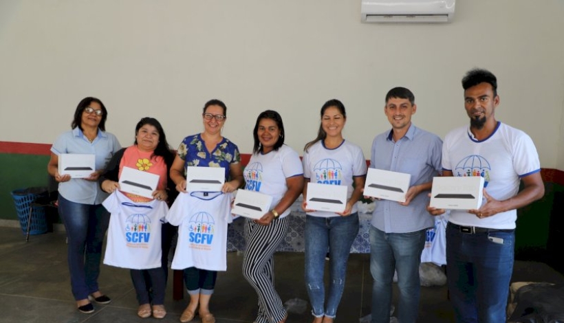 SCFV de Matupá recebe Tablets para as Oficinas