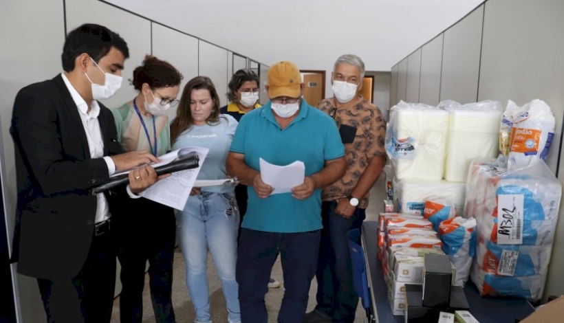 FIDES Gold faz entrega de aparelhos e equipamentos a SMS e ERS de Peixoto