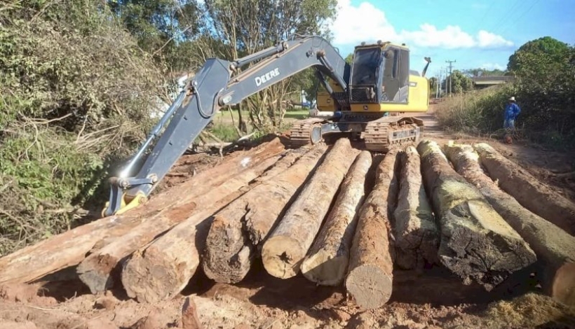 Secretaria promove melhorias nas estradas da Gleba União de Matupá