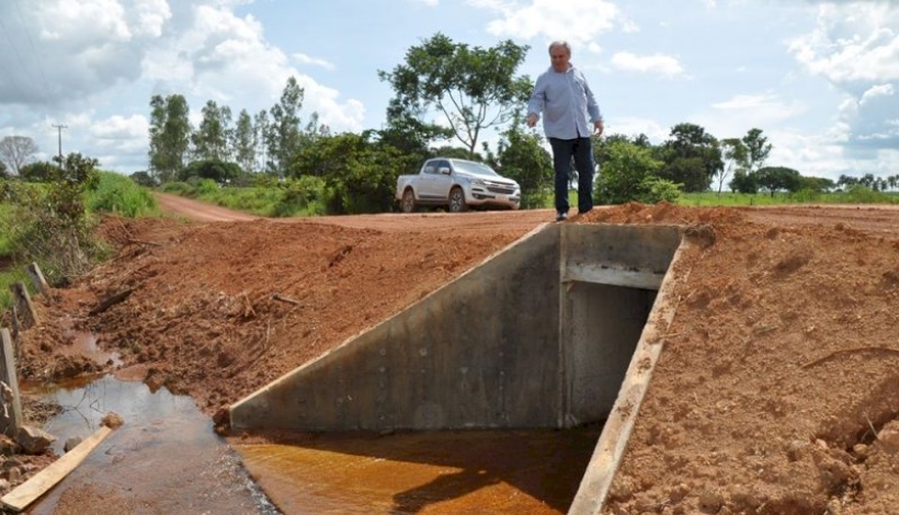 Mais uma Galeria de Concreto foi construída na Gleba Liberdade