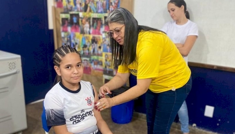 Saúde na Escola leva vacina aos alunos de União do Norte