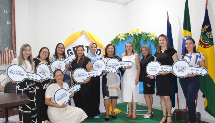 Diretores de Escolas e Creches são empossados em Matupá