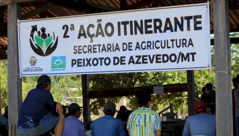 Ação Itinerante da Secretaria de Agricultura no Planalto do Iriri e Vida Nova II