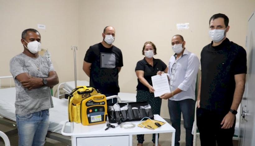 Empreários Peixotenses doam aparelhos para o Centro de Triagem do Covid-19