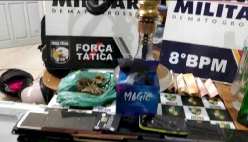 PM fecha festa e 22 pessoas são conduzidas à delegacia