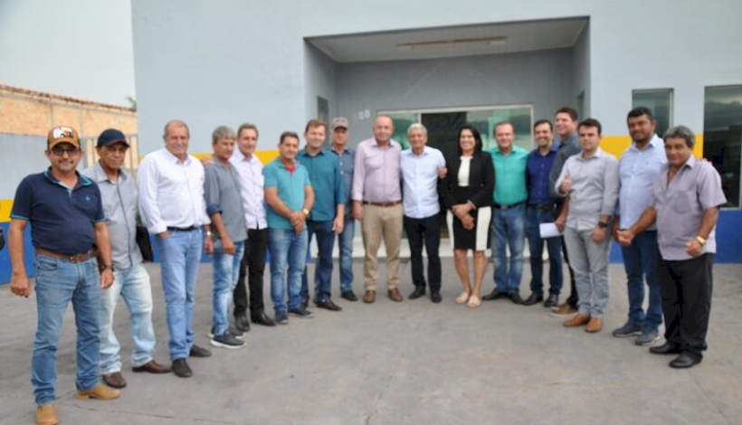 Senador Wellinton Fagundes visita Nova Santa Helena