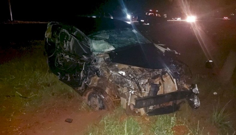 MT-320: acidente envolve moto e dois veículos em Colíder