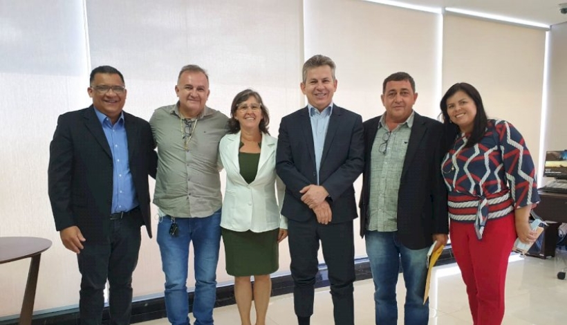 Prefeito eleito de Terra Nova cumpre agenda com Governador Mauro Mendes