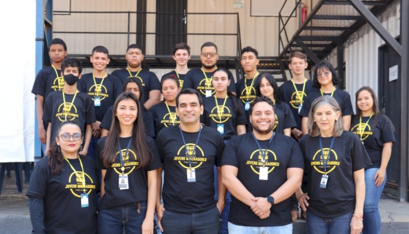 Projeto Social Jovens Mineradores da Fides Mining 