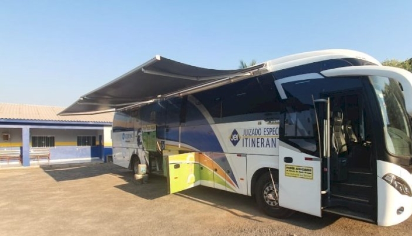 Juizado Especial Itinerante - Unidade Móvel está em Nova Santa Helena