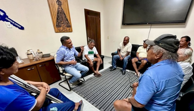 Prefeito Paulistinha recebe Cacique Raoni e reforça compromisso com os povos originários