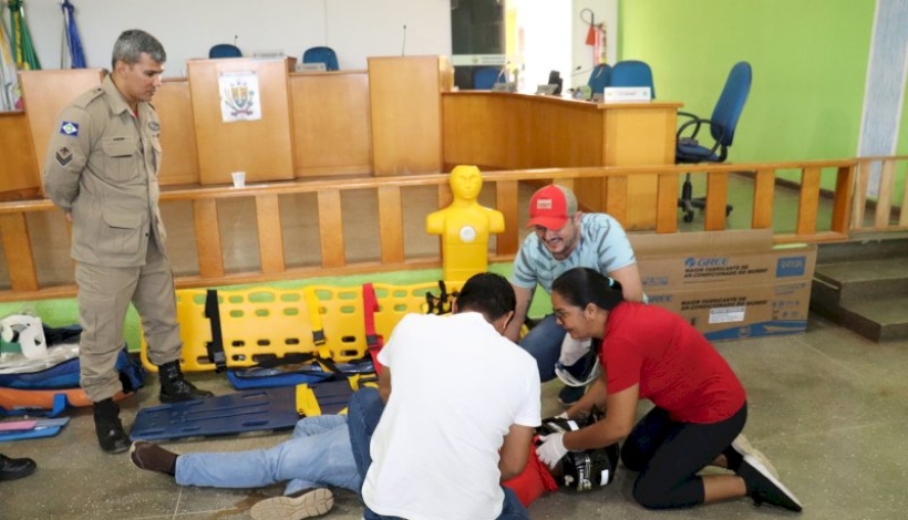 Capacitação da Equipe do Resgate de Urgência e Emergência