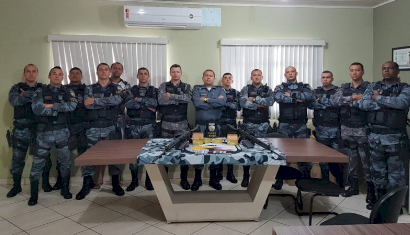 Força Tática de Alta Floresta recebe mais dois fuzis 7,62