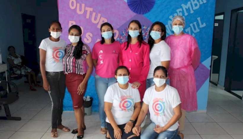 Unidades Básicas desenvolvem a campanha Outubro Rosa