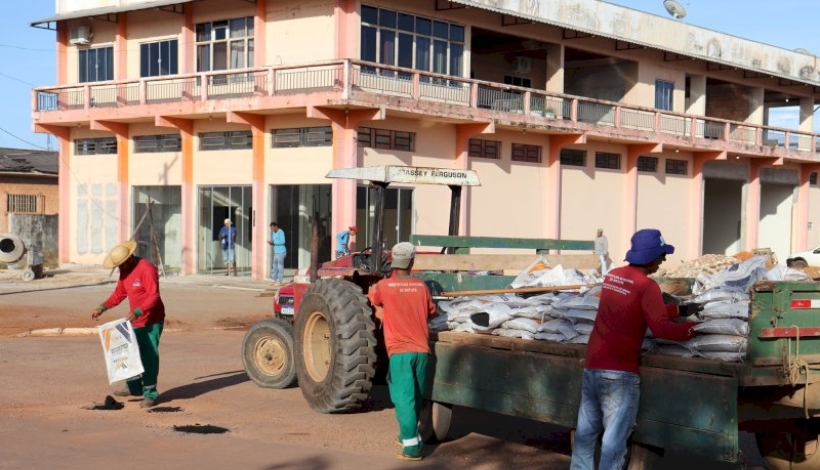 Secretaria de Obras inicia Tapa-Buracos em Matupá