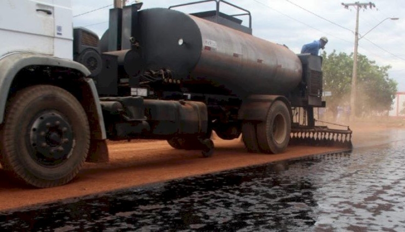 Dada Ordem de Serviço para obras de pavimentação asfáltica no Bairro Aeroporto em Guarantã