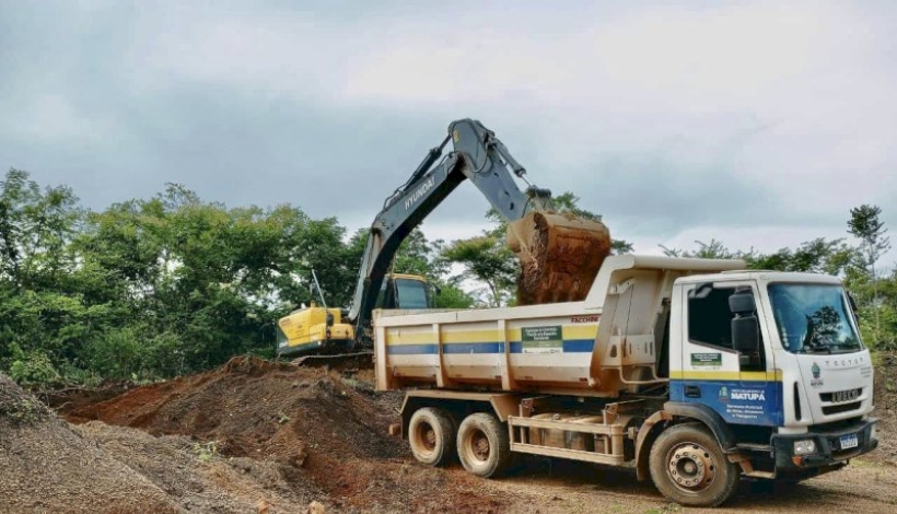 Estradas da Gleba União estão sendo recuperadas em Matupá