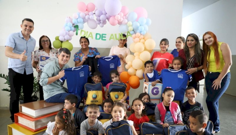 Prefeito Bruno Mena participa de ações educacionais em Matupá