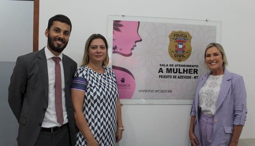 Nova DEPOL conta com Sala da Mulher em Peixoto de Azevedo