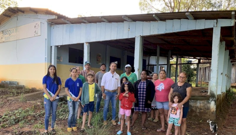 Vereador Gleison conhece triste realidade das estradas de União do Norte