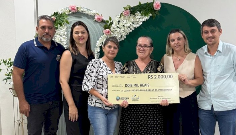 Matupá premia professores, coordenadores, diretores e alunos em Destaque