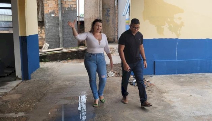 Promotor e Vereadora vistoriam UBS e UPA de União do Norte