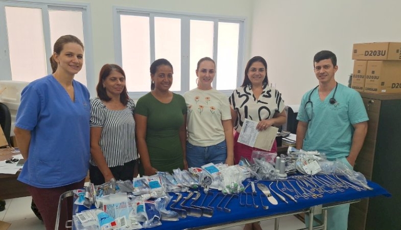 Nova etapa de aparelhos e instrumentais hospitalares é realizada