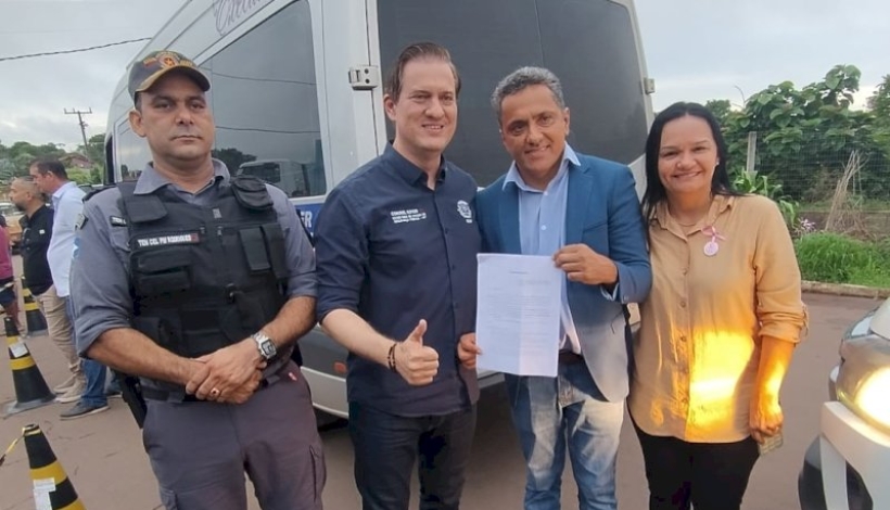 Prefeito e Secretário assinam Protocolo de Intenções para Segurança Pública