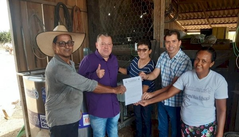 Travessão 07 do PA Cachimbo II recebe Resfriador e Calcário