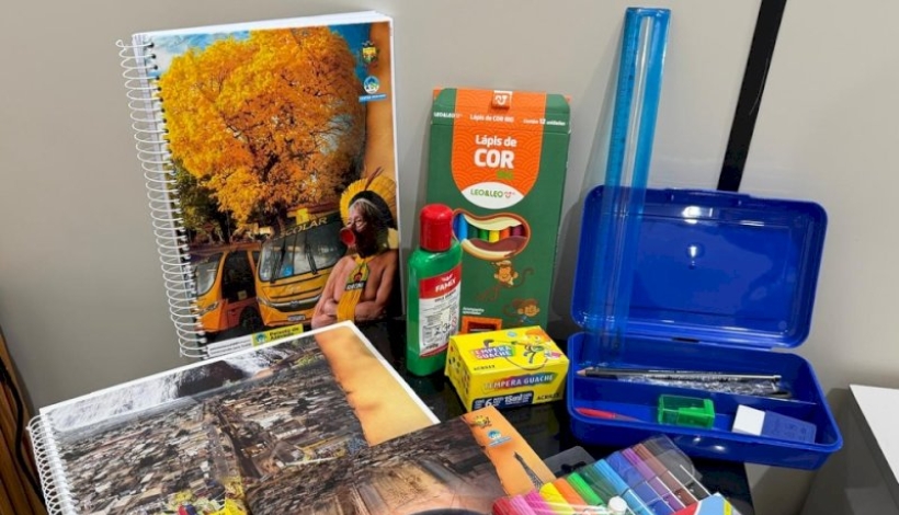 Alunos da rede municipal Peixotense receberão kits de materiais
