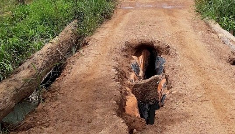 Ex-Vereador detona: Setor Produtivo está penando por falta de estradas